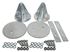 Dislocation Cone Rear (pair) Stainless Steel - LL1362BPSS - Britpart - 1